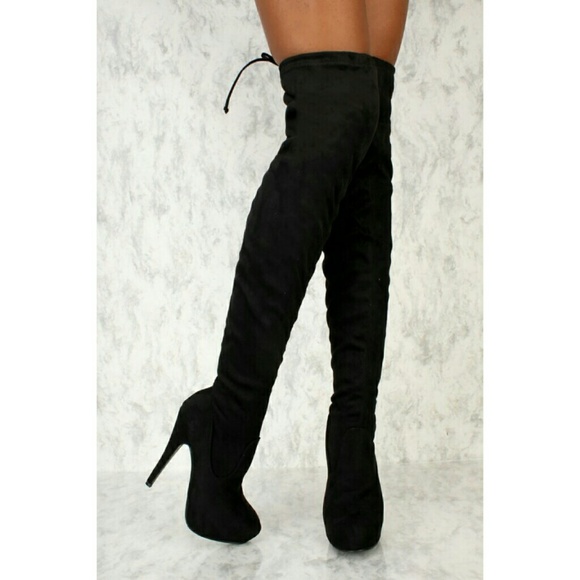 🔥FINAL SALE🔥sz.10 Thigh High Platform Boots - Picture 3 of 3